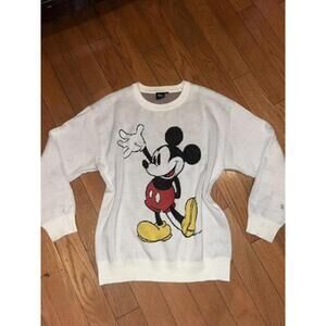 mickey mouse knit sweater